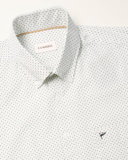 Campbell Casual overhemd - maat XXL Groen