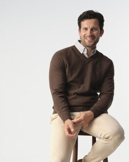 Campbell Casual overhemd - maat XXXL Bruin