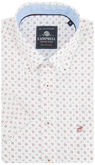 Campbell Casual overhemd met korte mouwen - maat L Veelkleurig