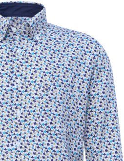 Campbell Casual overhemd met lange mouwen Groen