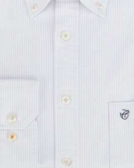 Campbell Casual overhemd met lange mouwen Paars