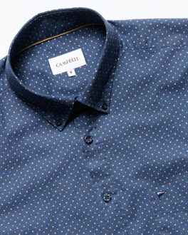 Campbell casual overhemd met lange mouwen Veelkleurig - XXXL