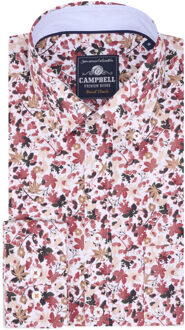 Campbell Casual overhemd met lange mouwen Veelkleurig