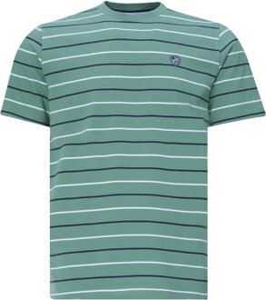 Campbell Classic bell t-shirt met korte mouwen Groen - XXL