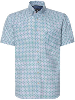 Campbell Classic Casual Overhemd Heren korte mouw