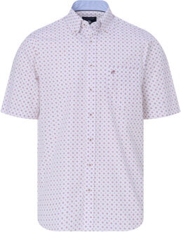 Campbell Classic casual overhemd met korte mouwen Print / Multi - XL