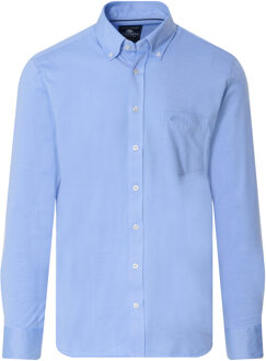 Campbell Classic casual overhemd met lange mouwen Licht blauw - XXL