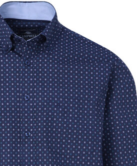 Campbell Classic casual overhemd met lange mouwen - maat M Veelkleurig