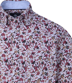 Campbell Classic casual overhemd met lange mouwen Veelkleurig - XL