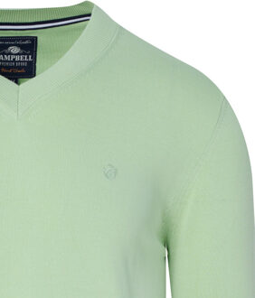 Campbell Classic hendrix trui v-hals Groen - XXL