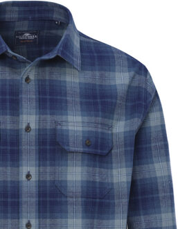 Campbell Classic overshirt Blauw - XXL