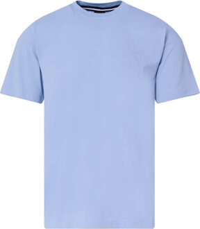 Campbell Classic soho t-shirt met korte mouwen Blauw - XXL
