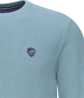 Campbell Classic trui ronde hals - maat XXXL Blauw