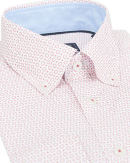 Campbell Classics casual overhemd met lange mouwen - maat XL Roze
