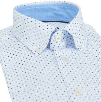 Campbell Classics casual overhemd met lange mouwen - maat XXXL Blauw