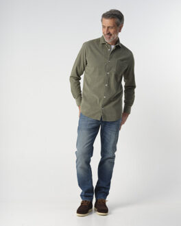 Campbell Colby casual shirt - maat XXL Groen