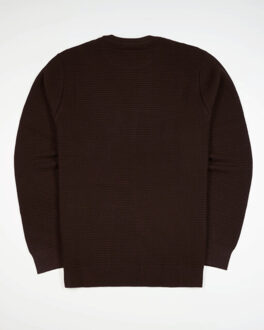 Campbell Felix trui ronde hals - maat XXXL Bruin