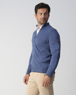 Campbell Fince cardigan Blauw - XL