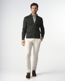 Campbell Fince cardigan Groen - XL