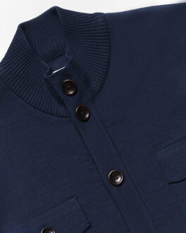 Campbell Hellister cardigan Blauw - XL