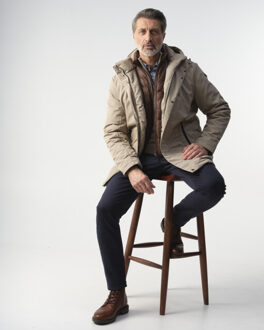 Campbell Lunna parka - maat XXL Bruin