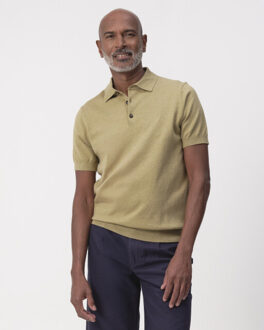 Campbell Nathan polo met korte mouwen - maat XL Groen