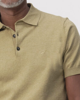 Campbell Nathan polo met korte mouwen - maat XXXL Groen