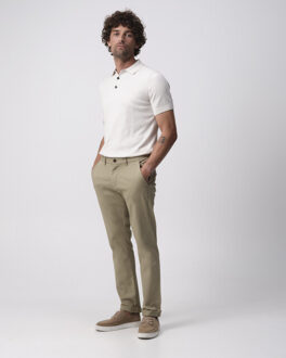 Campbell Nathan polo met korte mouwen Wit - XXXL