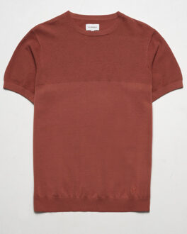 Campbell Norman t-shirt met korte mouwen - maat XXL Bruin