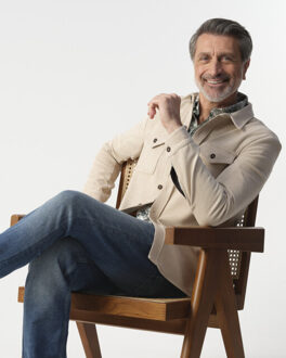 Campbell Peter overshirt Beige - M