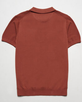 Campbell Plato polo met korte mouwen Bruin - XL