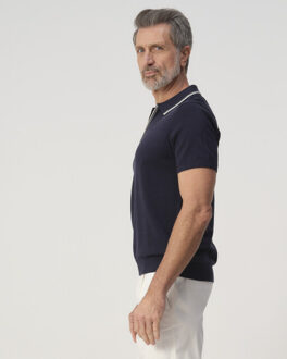 Campbell Polo donker Blauw - XXL