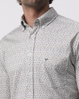 Campbell Ranger overhemd met lange mouwen Bruin - XL