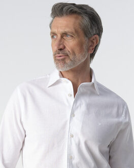 Campbell Sawyer casual overhemd met lange mouwen - maat XXXL Wit