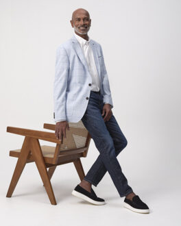 Campbell Sinclair colbert - maat 48 Blauw