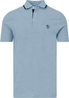 Campbell Stanson polo ss Blauw - L