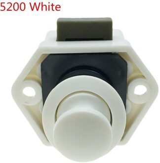 Camper Auto Push Lock Rv Caravan Boot Motor Thuis Kabinet Lade Klink Knop Sloten Voor Meubels Hardware 5200wit