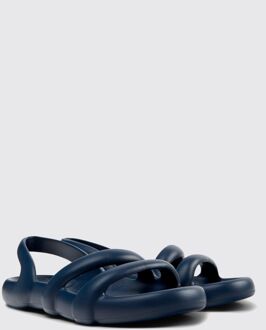 Camper Barah Platte Sandalen Casual Comfort Donkerblauw