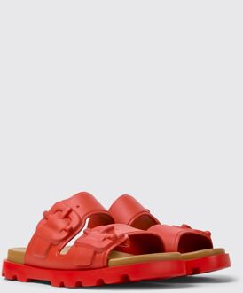 Camper Brutus Sandalen Met Dikke Zool Oranje