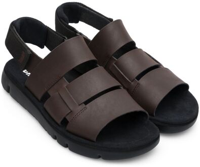 Camper Heren > Sandalen > Oruga > K100470-004 Camper Oruga, Sandalen Heren, Bruin/Zwart, Maat 44 (EU), K100470-004 Bruin/Zwart