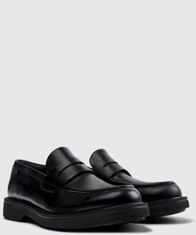 Camper Norman Penny Loafer Casual Stijl Zwart