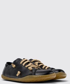 Camper Twins Knoopdetail Sneaker Zwart