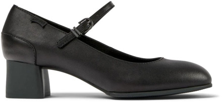 Camper Zwarte Leren Mary Jane Pumps Camper , Black , Dames - 38 Eu,40 Eu,37 Eu,35 Eu,41 Eu,39 Eu,36 EU