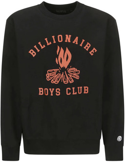Campfire Crewneck Sweatshirt Billionaire Boys Club , Black , Heren - L,S
