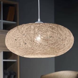 Campilo Hanglamp - E27 - Ø 45 cm - Wit/Beige