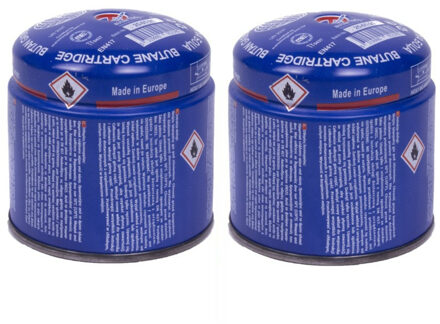 Camping - 2x - kookpit/kookstel - gas navulling - priktank - 190 gram