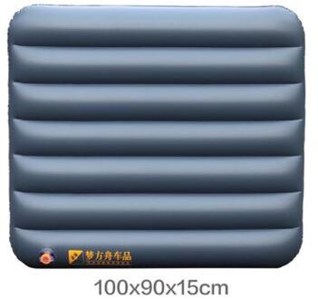 Camping Auto Bed Auto Matras Portable Air Bed Opvouwbaar Kofferbak Kussen Voor Kinderen Opblaasbare Auto Matras Voor Suv 100x90x15