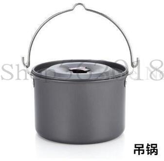 Camping Draagbare Picknick Camping Pot Beugel Outdoor 5-7 Mensen Picknick Kamp Bonfire Pot Rack Kokend Water Pot Statief VIP 2