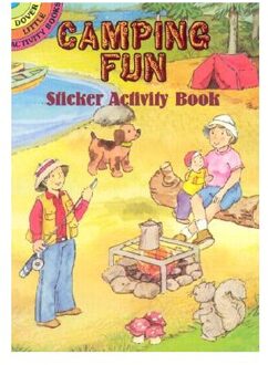 Camping Fun Sticker Activity Book - Cathy Beylon