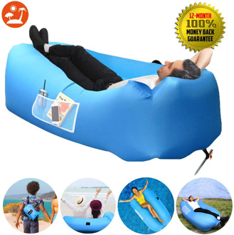 Camping inflatable Sofa lazy bag 3 Season ultralight down sleeping bag air bed Inflatable sofa lounger trending products 2019
